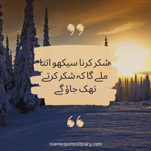 Islamic Quotes In Urdu