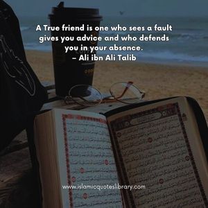 Islamic Friendship Quotes